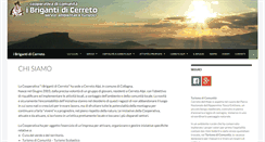 Desktop Screenshot of ibrigantidicerreto.com